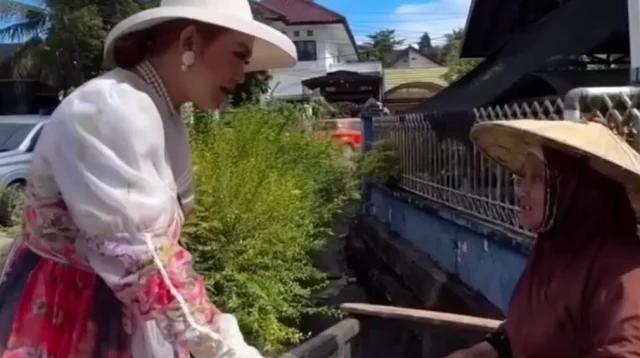 Kini Giliran gaya istri Gubernur Kaltim Jadi Sorotan Netizen