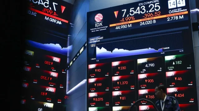 IHSG Tumbang Hari Ini , Cek Saham Pilihan Asing