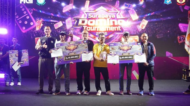 HGI Tutup Surabaya Domino Tournament 2026 dengan Atmosfer Tegang dan Meriah, Pertegas Domino sebagai Olahraga Pikiran Profesional