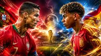 Prediksi Portugal vs Spanyol Piala Dunia 2026: Duel Ronaldo vs Yamal, Siapa Lolos ke Perempat Final?